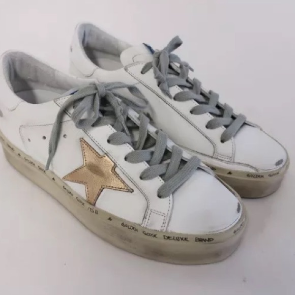 Golden Goose Shoes - Golden Goose Hi-Star Platform Sneaker